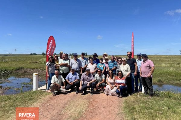 inauguración de alcantarillado